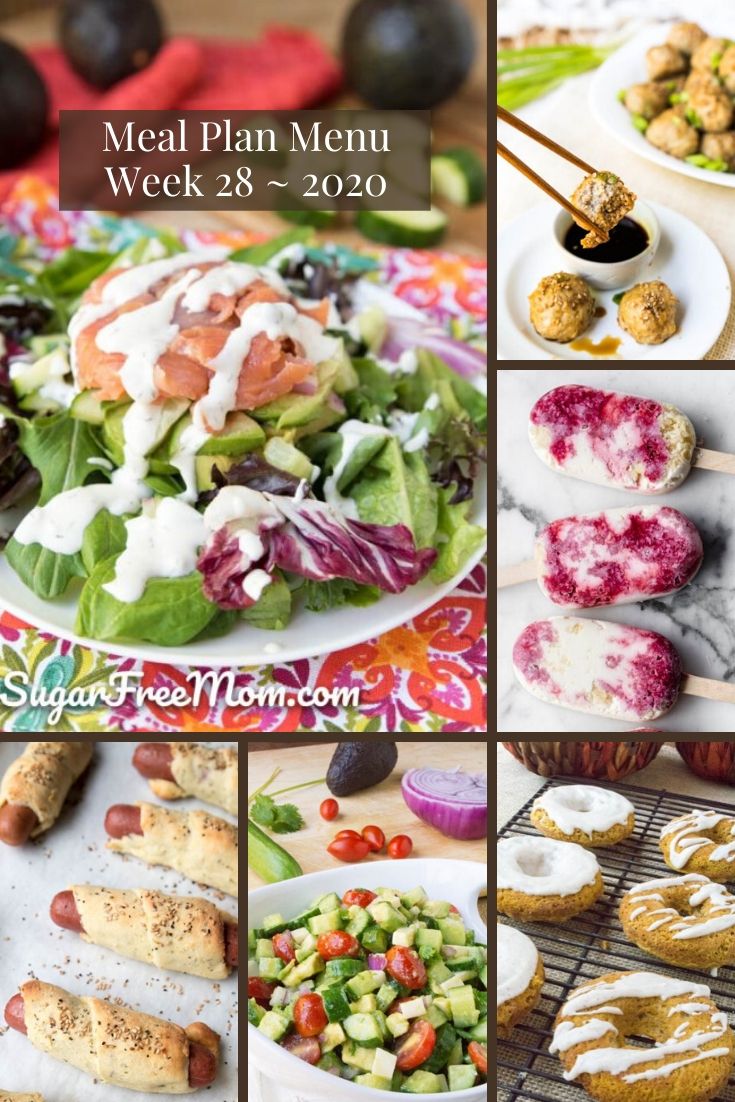 Low-Carb Keto Meal Plan Menu Week 28