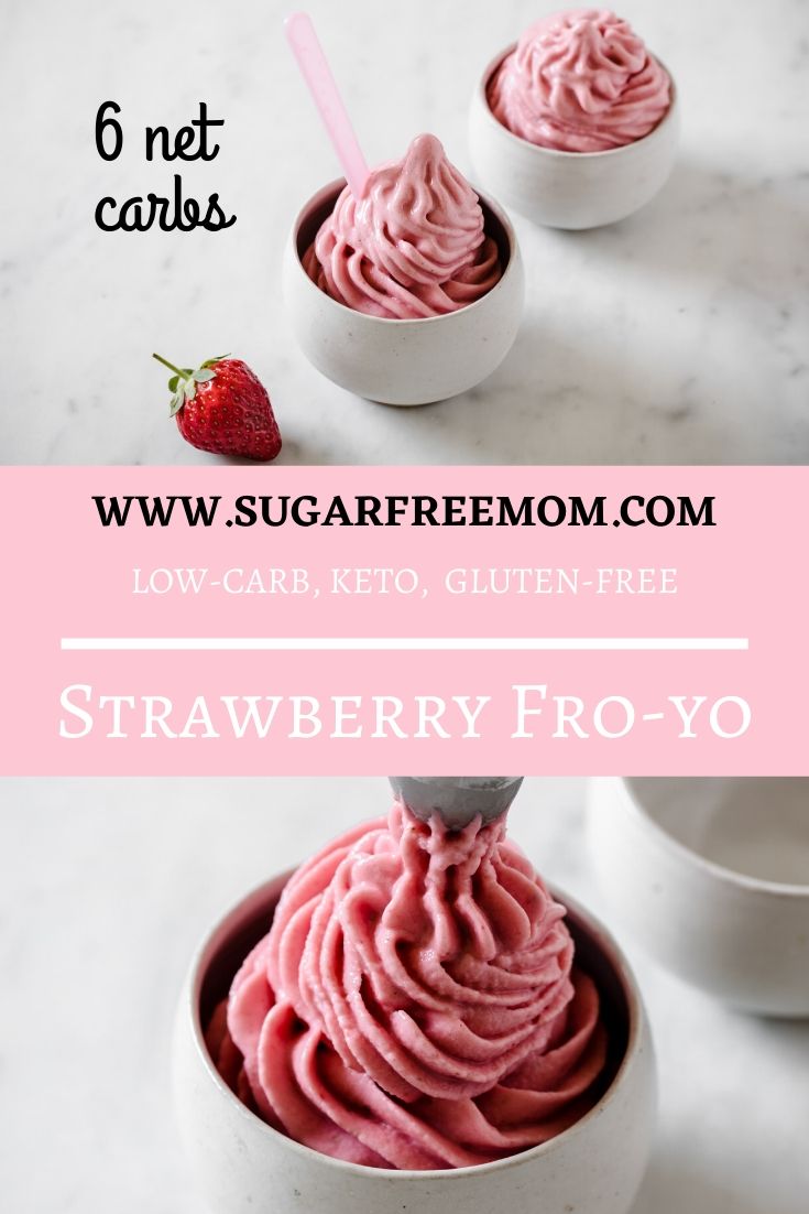 Keto Mixed Berry Frozen Yogurt (Sugar-Free) - Bobbi's Kozy Kitchen