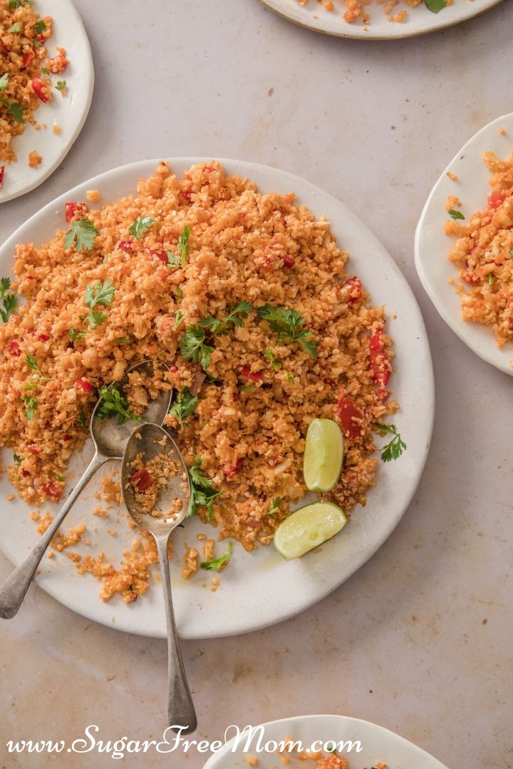 Keto Low-Carb Mexican Cauliflower Rice