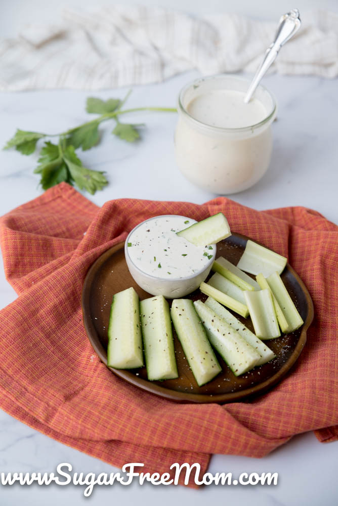 Dairy Free Keto Ranch Dressing