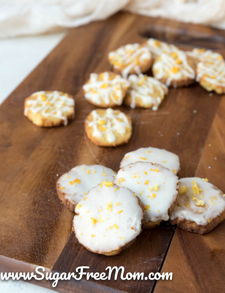 Air Fryer Sugar Free Lemon Slice and Bake Cookies