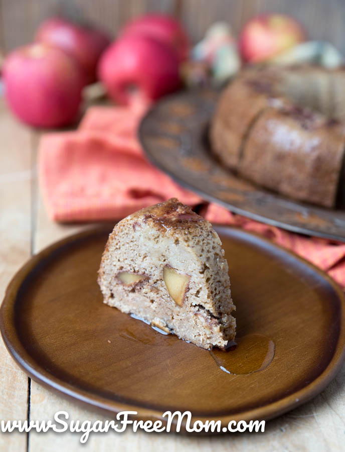 Keto Apple Cake (Nut Free, Gluten Free, Low Carb)