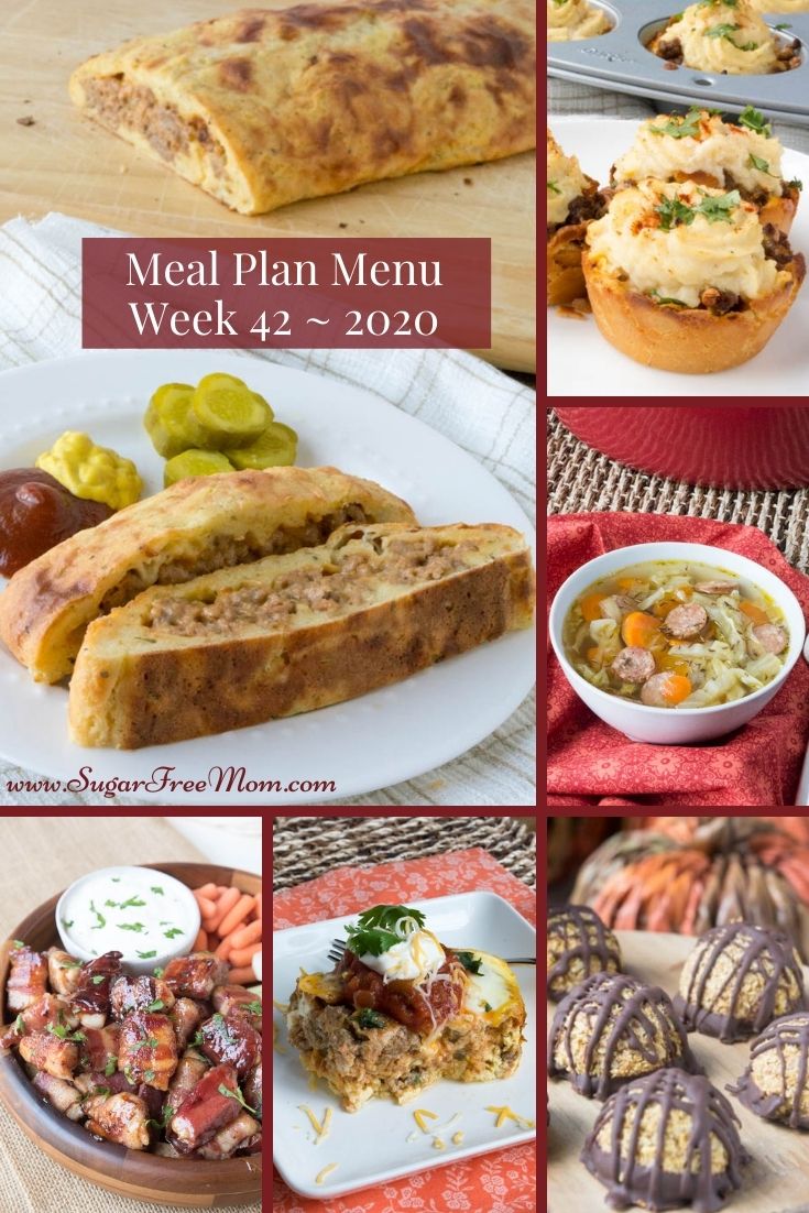 Low-Carb Keto Meal Plan Menu Week 42