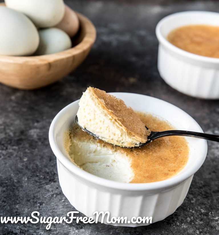 Easy Best Sugar Free Low Carb Keto Egg Custard