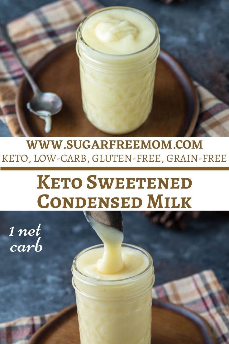 Sugar Free Keto Sweetened Condensed Milk