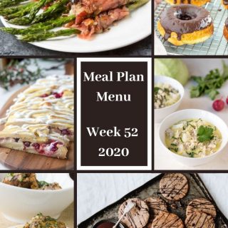Low-Carb Keto Meal Plan Menu Week 52