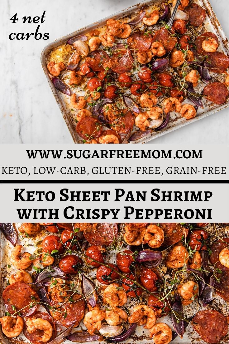 Sheet Pan Garlic Butter Shrimp - Keto Cooking Christian