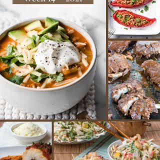 Meal Plan Menu Week 14 2021 Pinterest