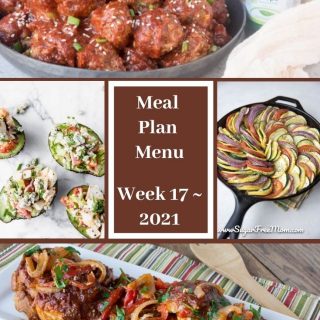 Meal Plan Menu Week 17 2021 - Pinterest