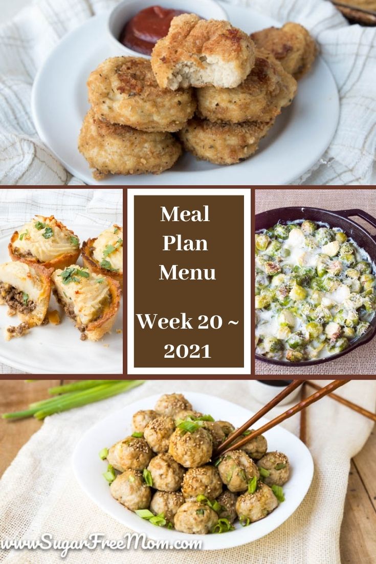 Low-Carb Keto Fasting Meal Plan Menu Week 20