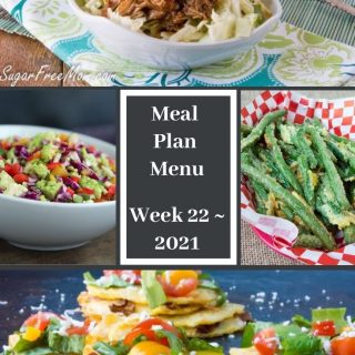 Low-Carb Keto Fasting Meal Plan Menu Week 22