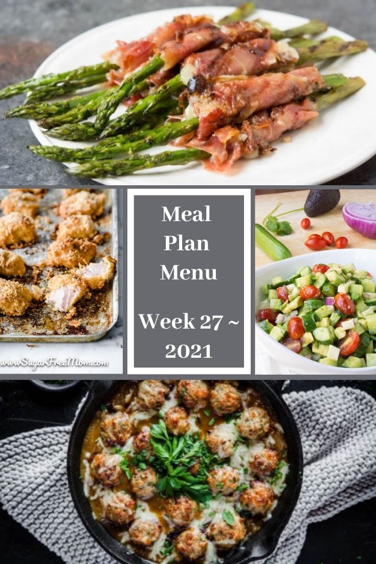 Low-Carb Keto Fasting Meal Plan Menu Week 27