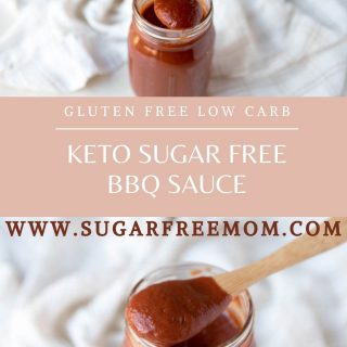 keto BBQ sauce collage