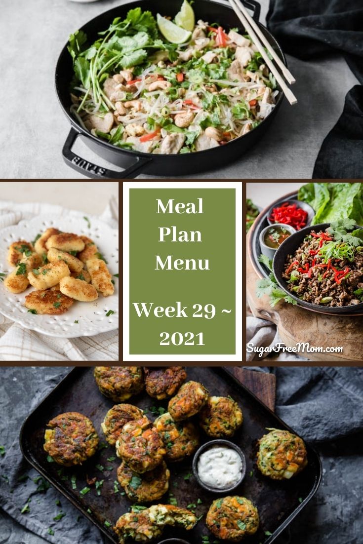 Low-Carb Keto Fasting Meal Plan Menu Week 29