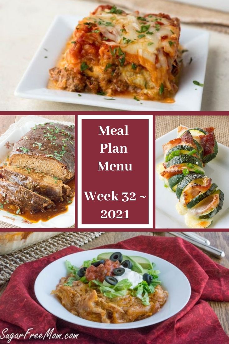 Low-Carb Keto Fasting Meal Plan Menu Week 32