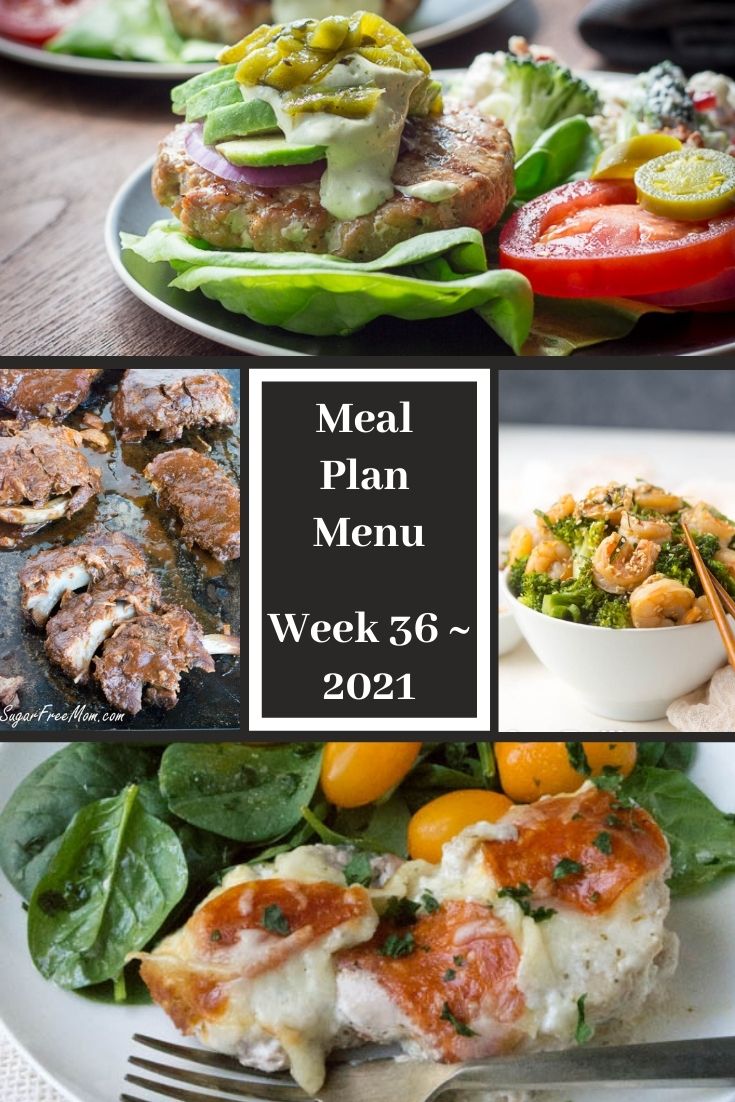 Low-Carb Keto Fasting Meal Plan Menu Week 36