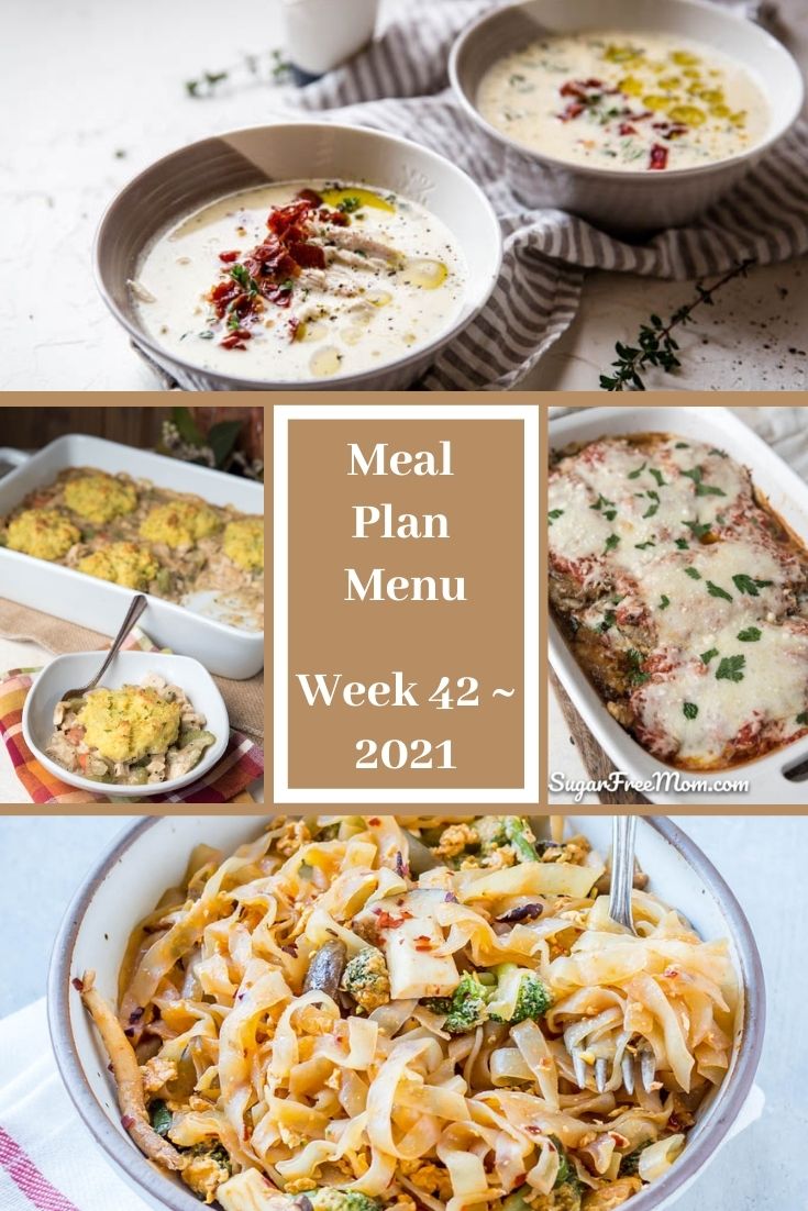 Low-Carb Keto Fasting Meal Plan Menu Week 42