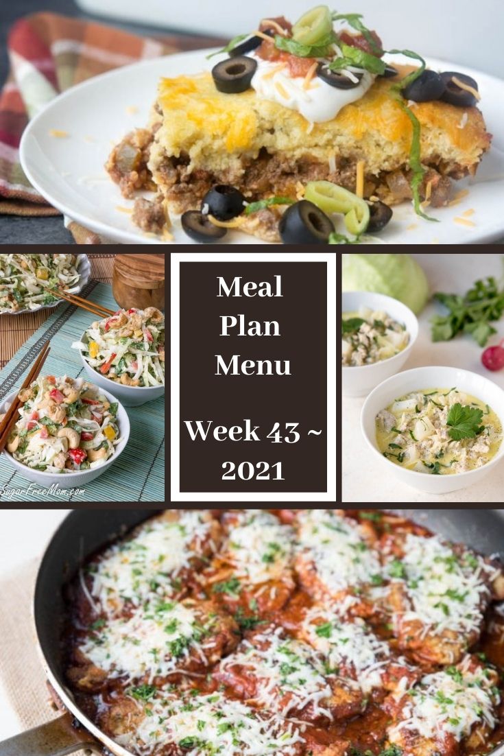 Low-Carb Keto Fasting Meal Plan Menu Week 43