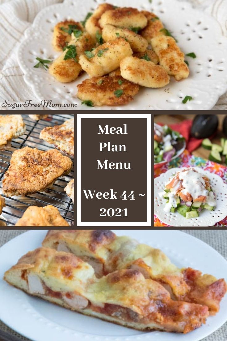 Low-Carb Keto Fasting Meal Plan Menu Week 44