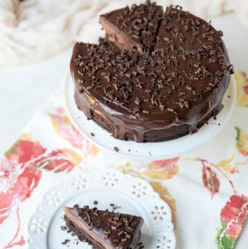 Sugar Free Keto Brownie Mousse Cake (Gluten Free, Nut Free)