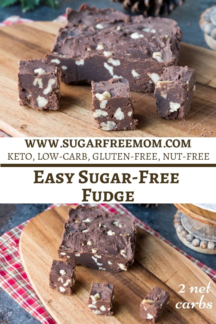 Easy Sugar Free Keto Fudge