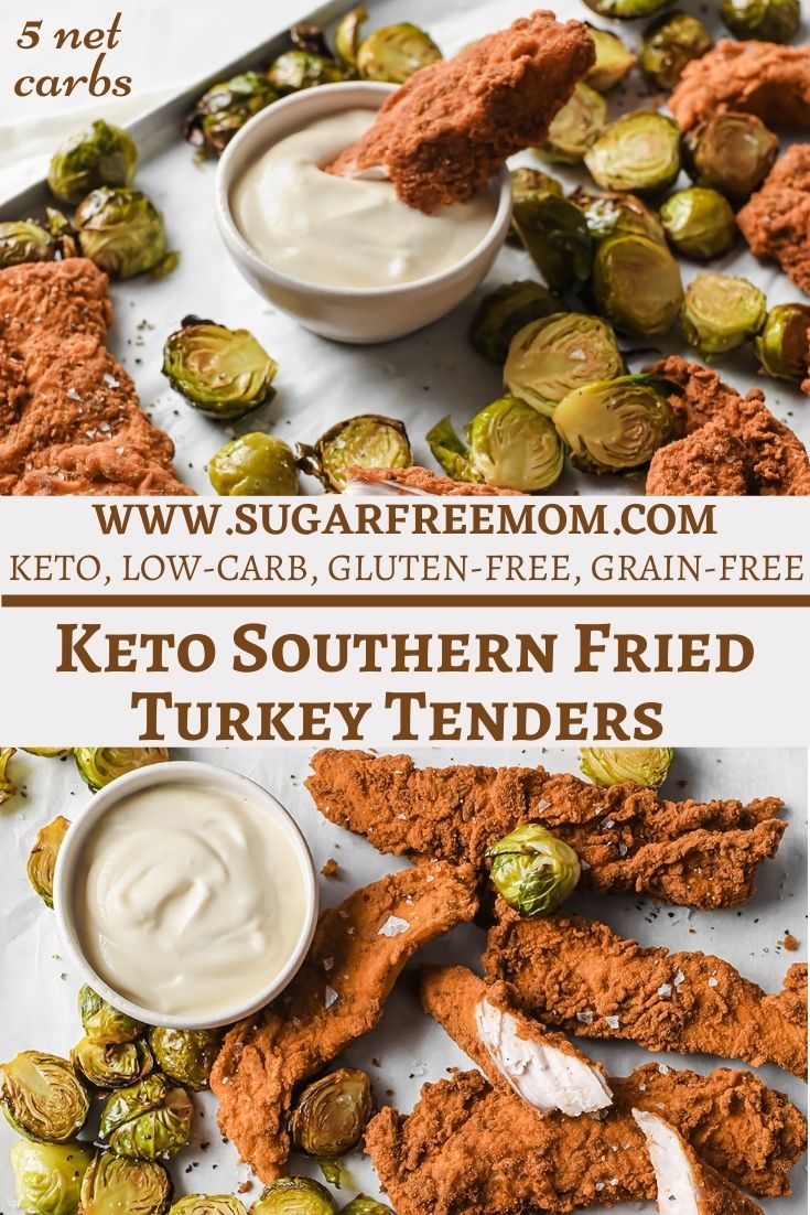 Keto Southern Fried Turkey Tenders