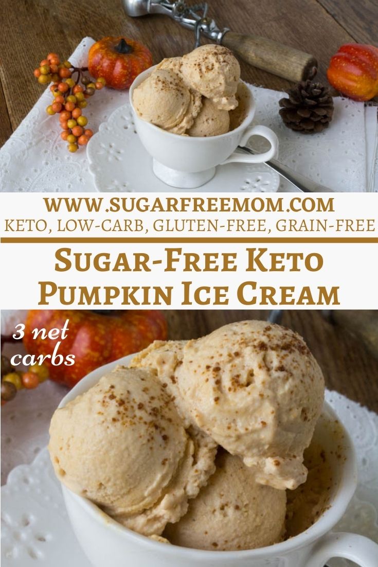 Sugar-Free Pumpkin Ice Cream