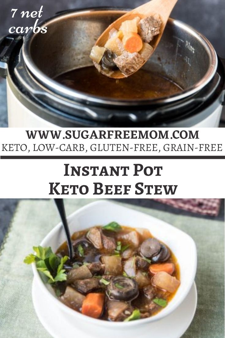 Low Carb Instant Pot Keto Beef Stew