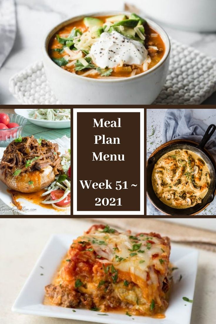 Low-Carb Keto Fasting Meal Plan Menu Week 51