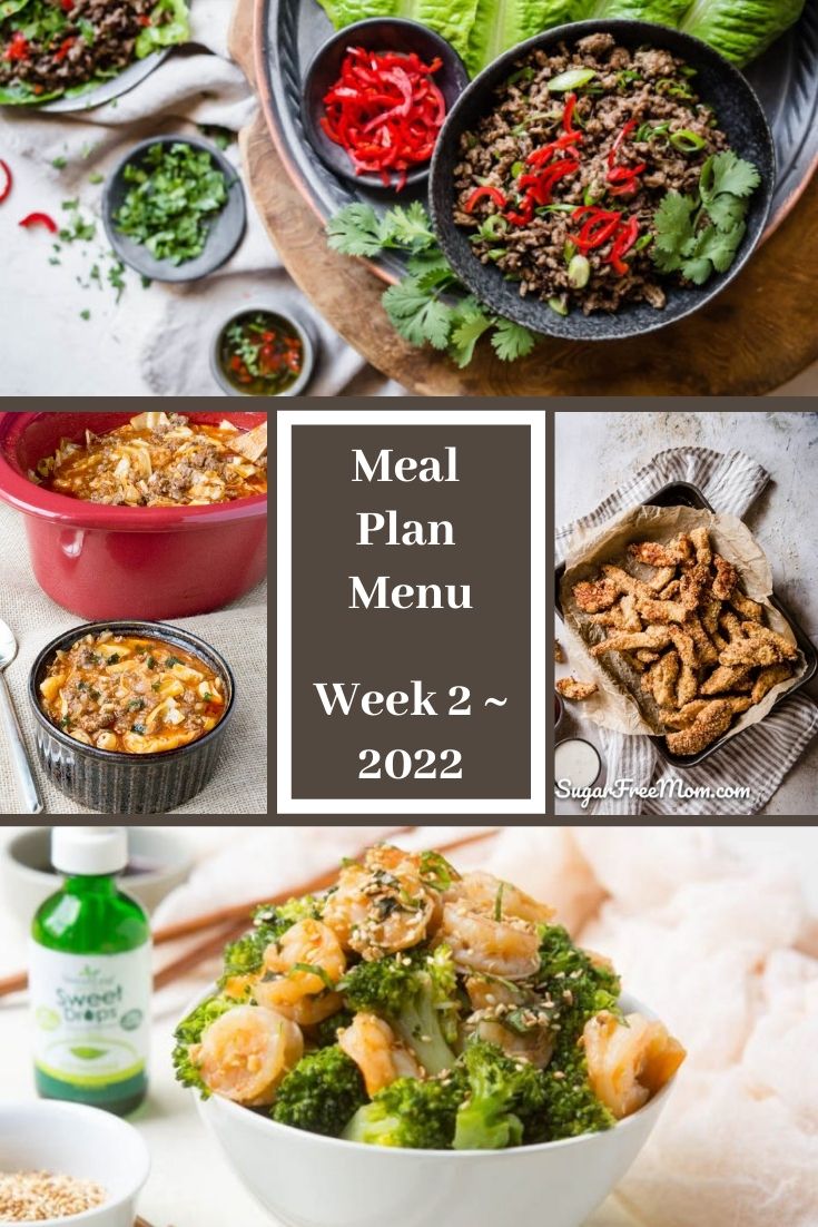 30% OFF Low-Carb Keto Fasting Meal Plan Menu Week 2