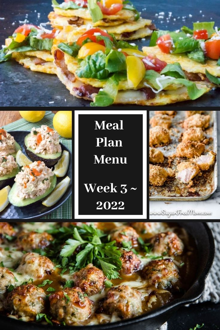 Low-Carb Keto Fasting Meal Plan Menu Week 3