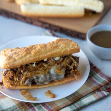 French Dip Burgers