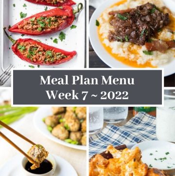 Low-Carb Keto Fasting Meal Plan Menu Week 7