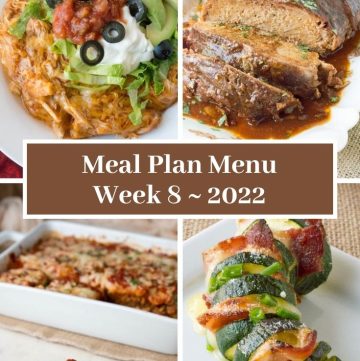Low-Carb Keto Fasting Meal Plan Menu Week 8