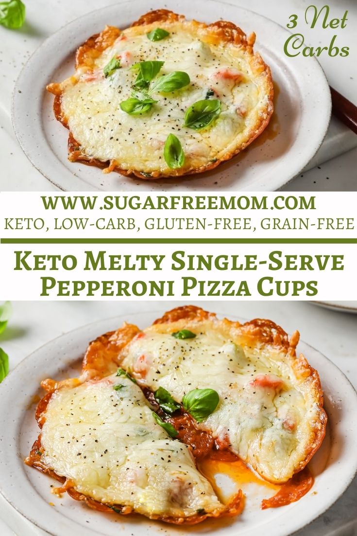 Keto Single-Serve Crustless Pizza