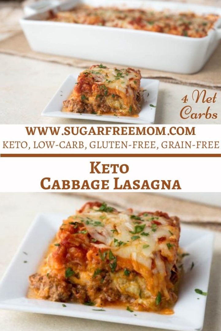 Low Carb Keto Cabbage Lasagna Recipe (GlutenFree)