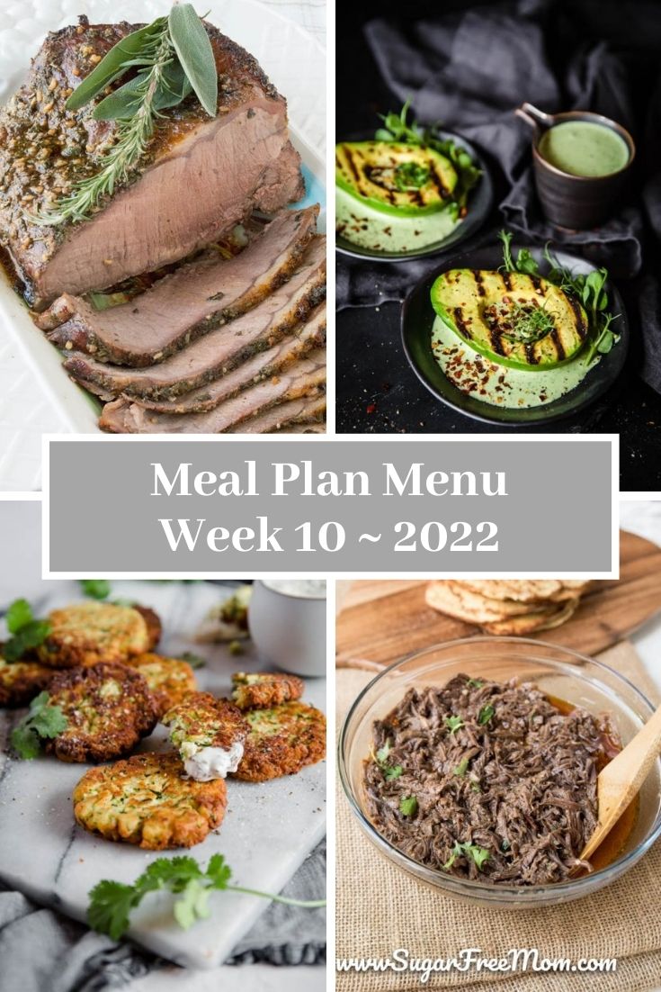 Low-Carb Keto Fasting Meal Plan Menu Week 10