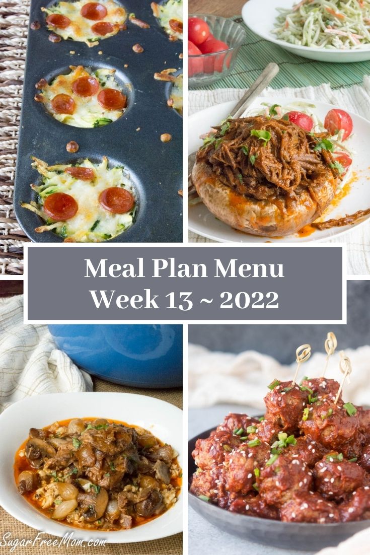 Low-Carb Keto Fasting Meal Plan Menu Week 13