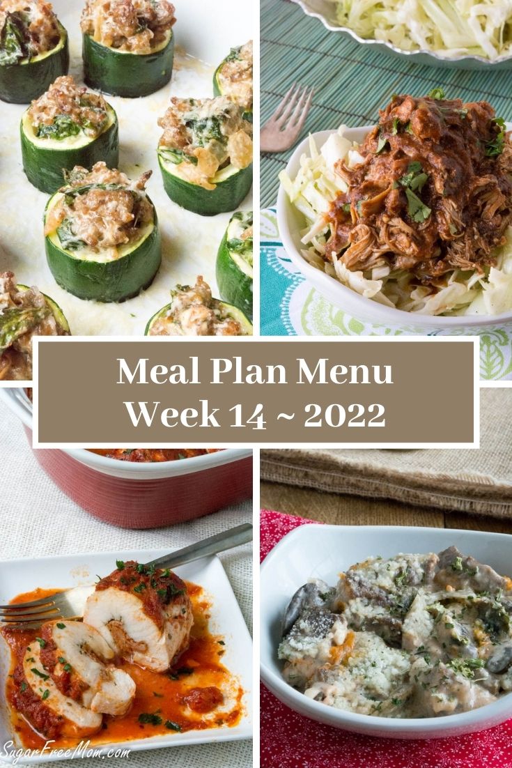 Low-Carb Keto Fasting Meal Plan Menu Week 14