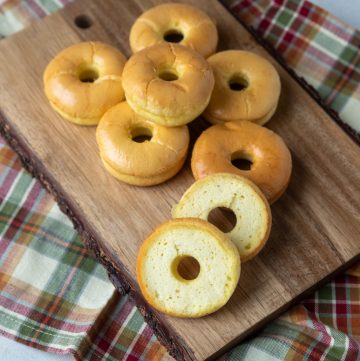 Keto Cloud Bread Bagels (Dairy Free, Nut Free, Gluten Free)