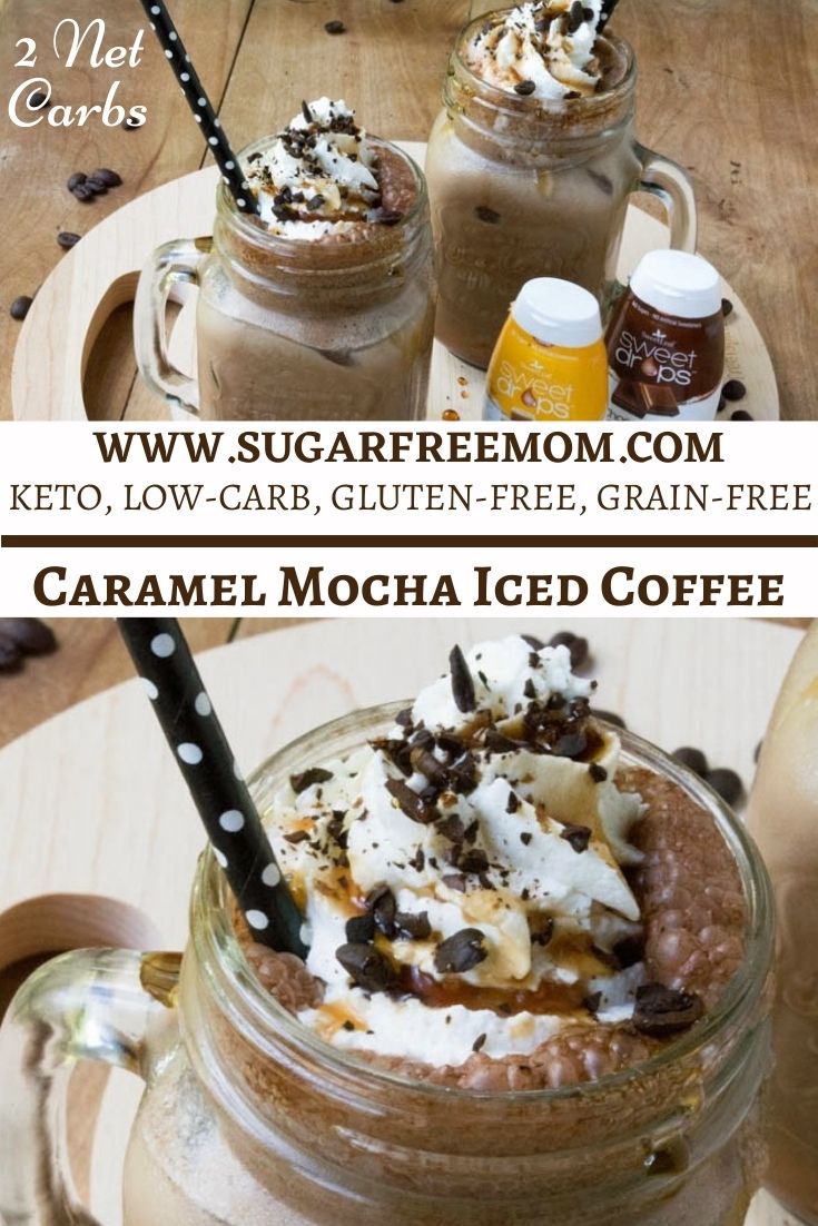 Sugar-Free Caramel Mocha Iced Coffee