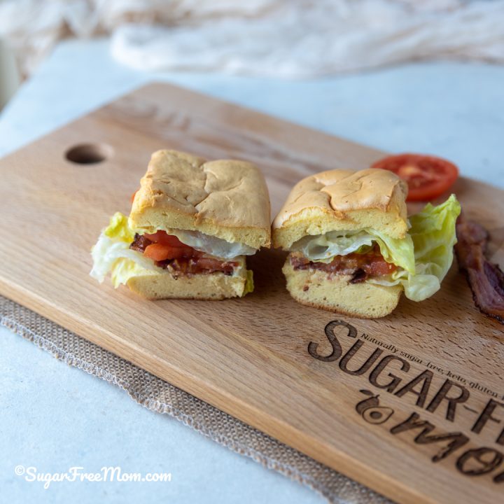 Low Carb Keto Sub Roll (Grinder, Hoagie)