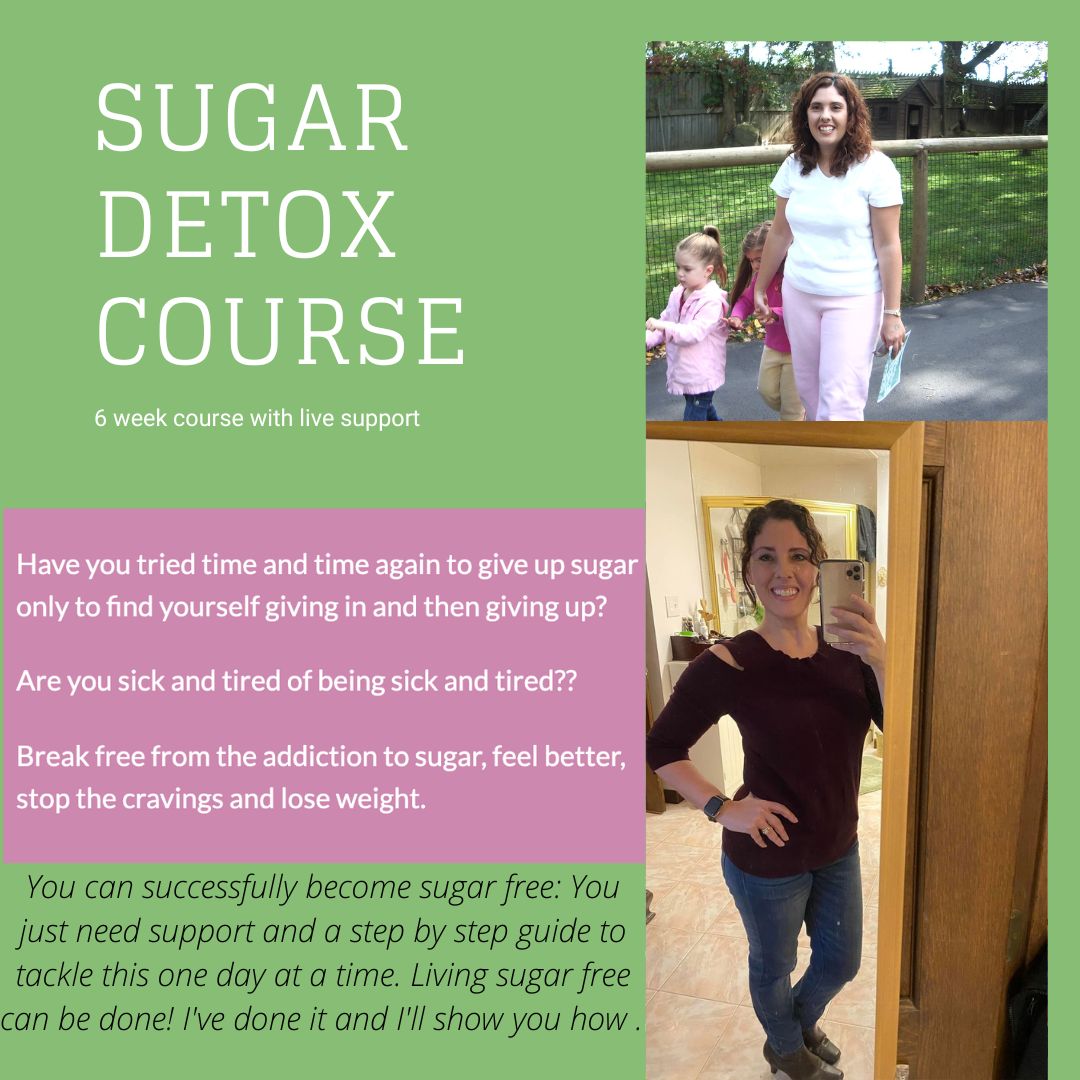 LIVE 6 week Sugar Detox Course starts May 25th