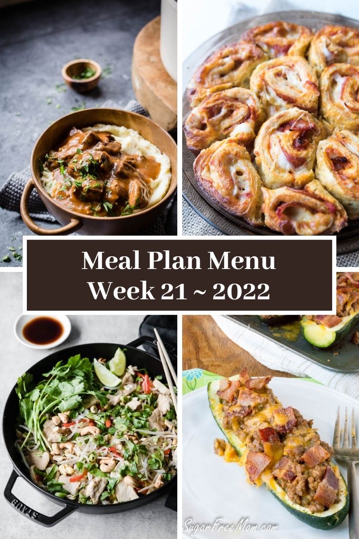 Low-Carb Keto Fasting Meal Plan Menu Week 21