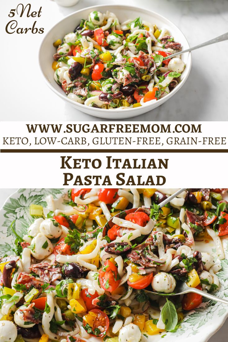 Keto Italian Pasta Salad