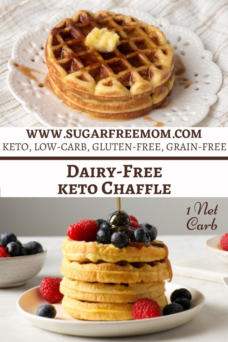 Dairy Free Keto Chaffle Recipe (Sugar Free, Gluten Free, Nut Free)