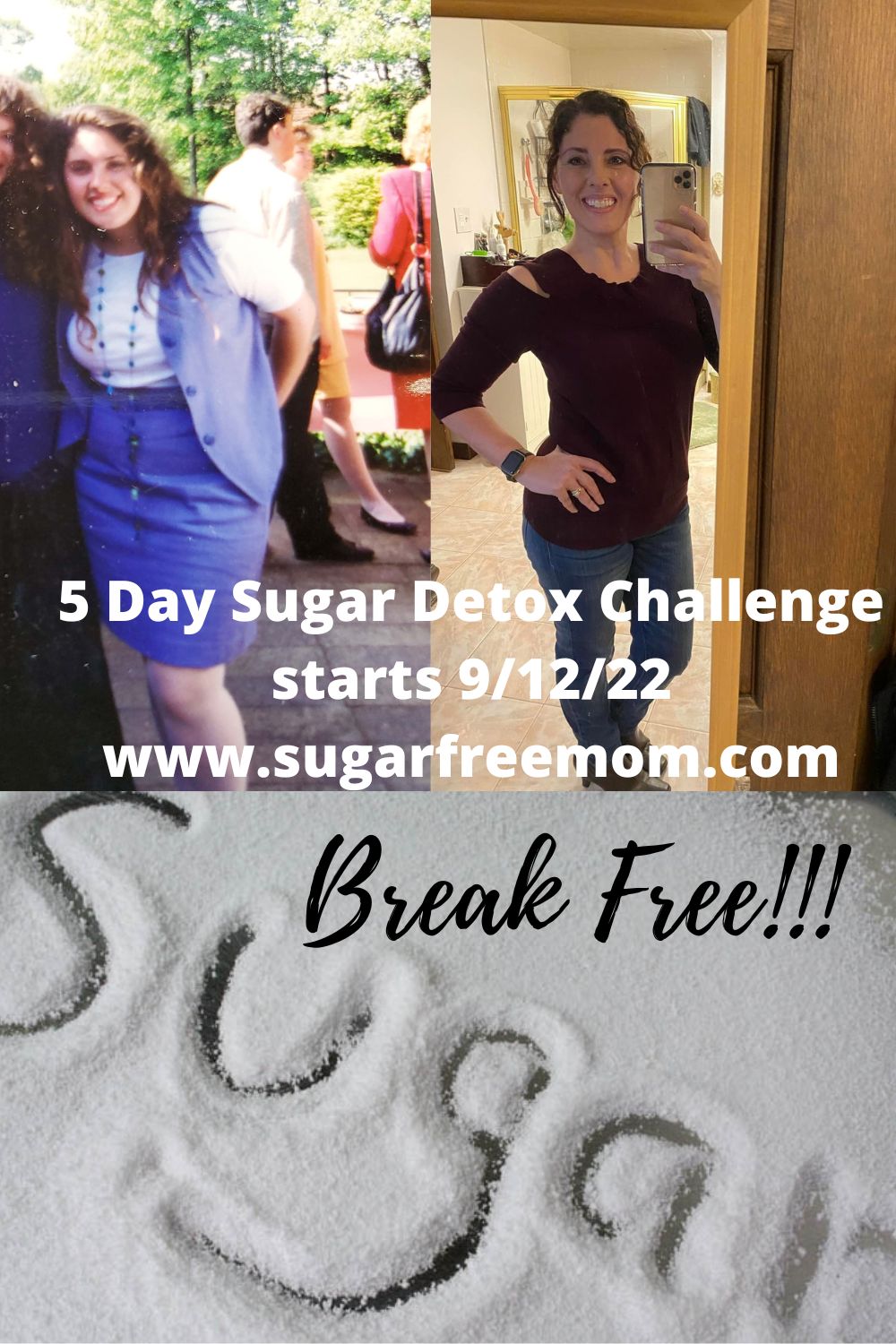 5 Day Sugar Detox Challenge starts 9/12/22