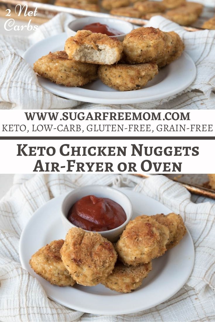 Keto Chicken Nuggets (Carnivore & Air Fryer option)
