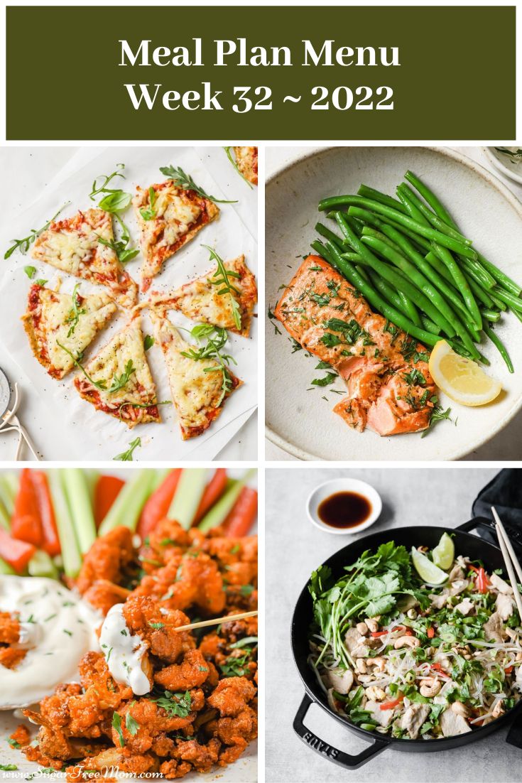 Low-Carb Keto Fasting Meal Plan Menu Week 32