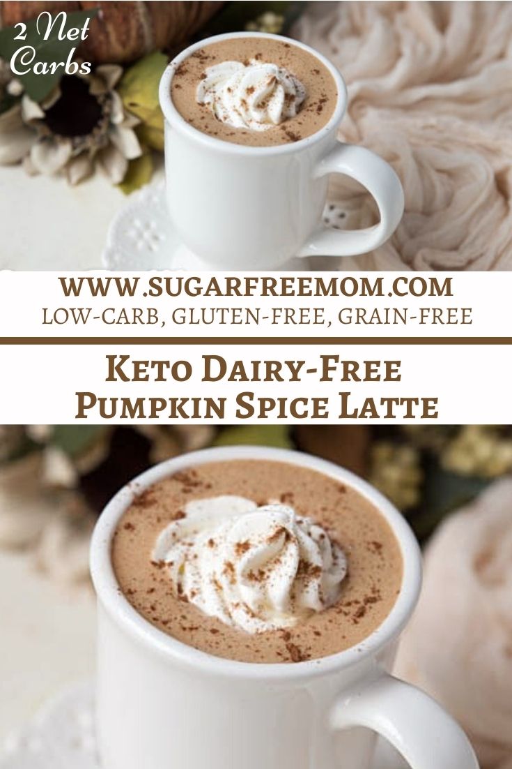 Keto Pumpkin Spice Latte (Dairy Free)